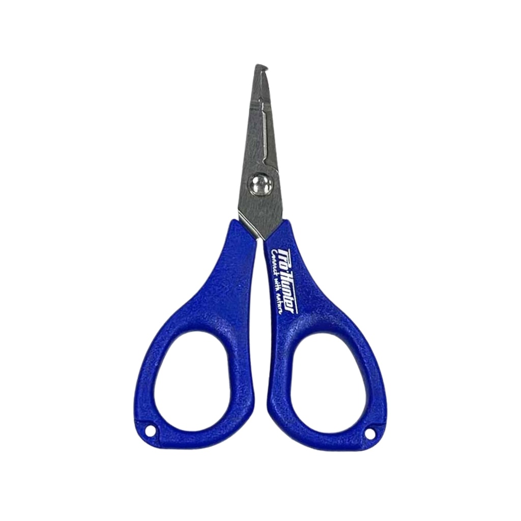 PH 24 PCS BUCKET PACK SUPER SCISSOR SPLIT RING OPEN 4" BLUE P600202401