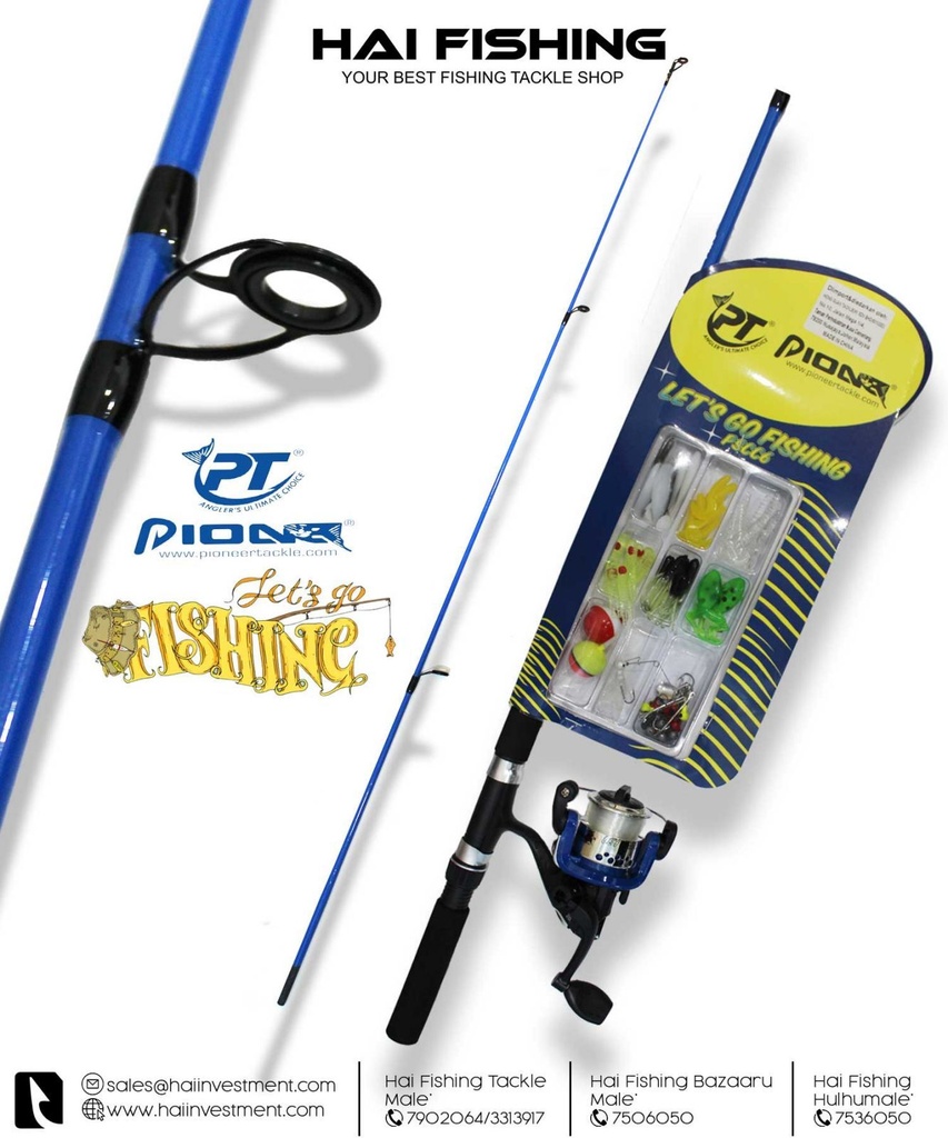 PIO "LET'S GO FISHING PSCC6" COMBO