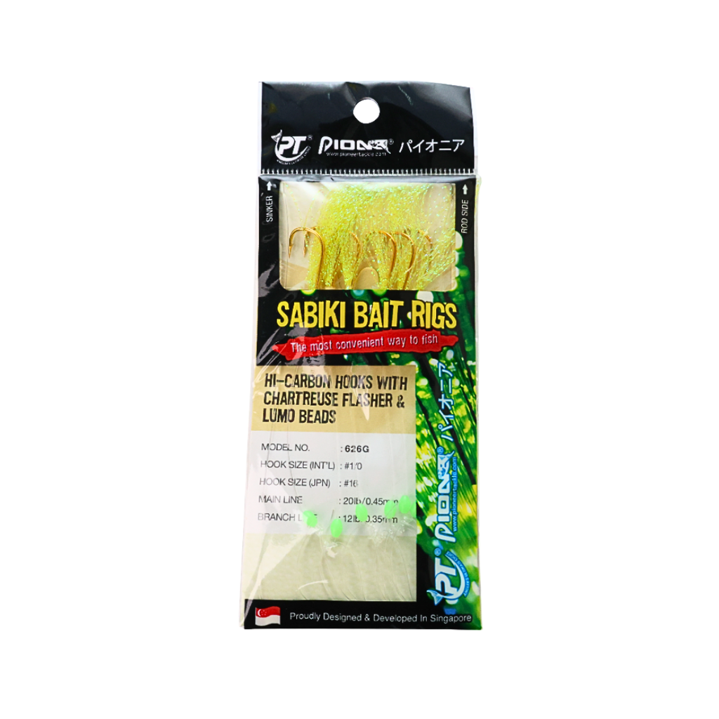 PIO 626G SABIKI RIG HK: 16-CHART (INT'L: 1/0)