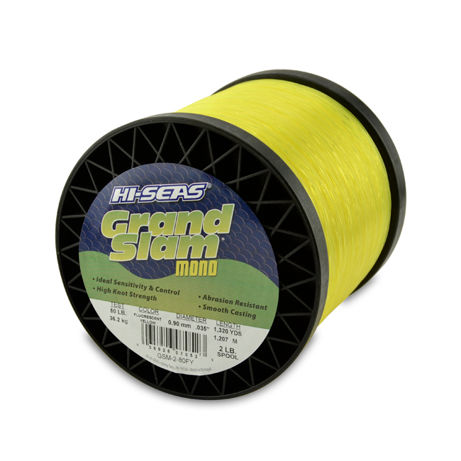 GS MONOFILAMENT LINE (GSM) FLUORESCENT YELLOW