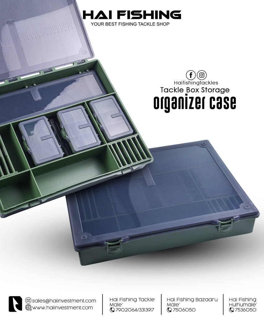 TACKLE BOX PLASTIC 365*300*55mm SGH-HJCB01