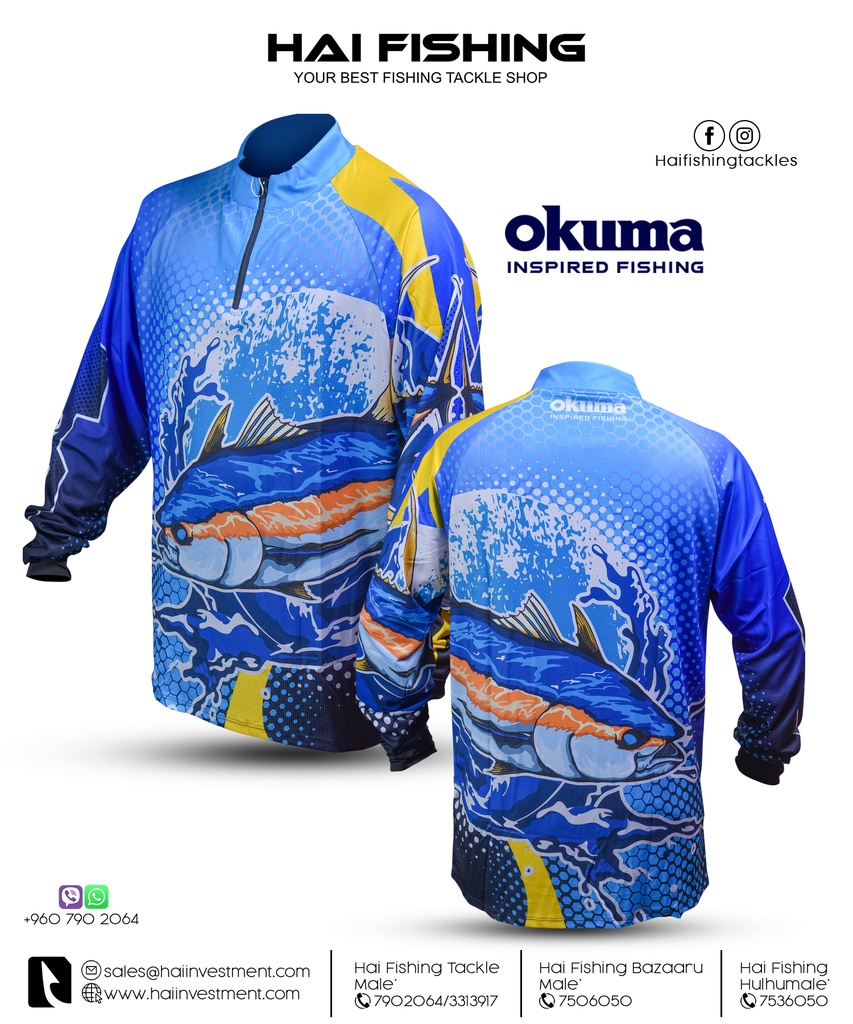 OKUMA TUNA FISHING JERSEY