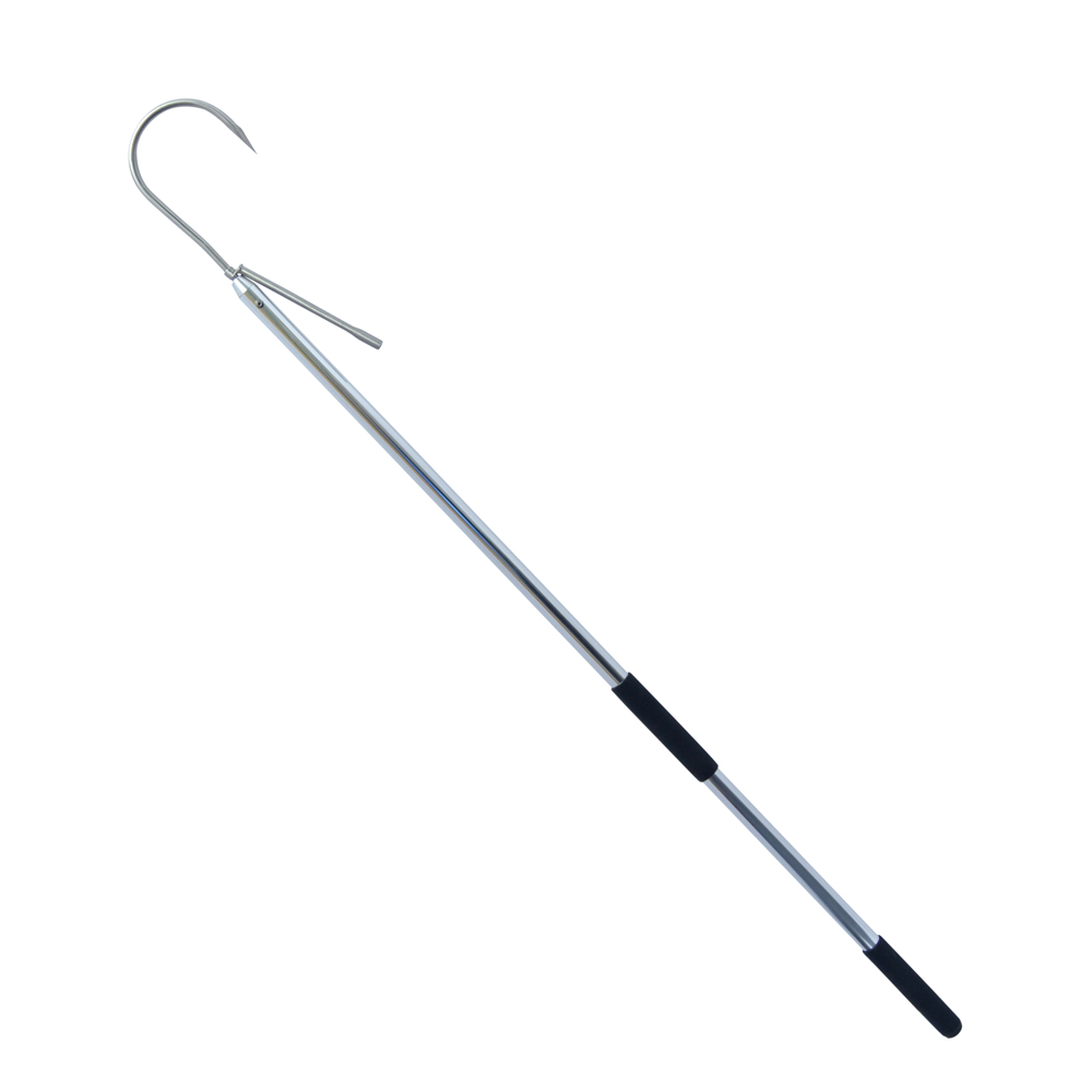 GAFF SILVER 4IN SS HOOK 4FT TA-GA448S AFW