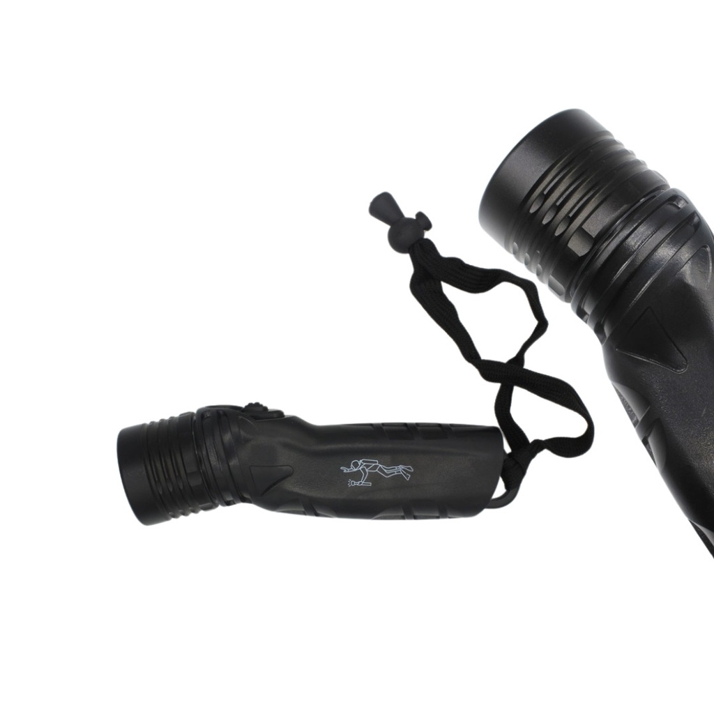 HAI-SEA DIVING TORCH 3W LED BLACK U/W 20M FT1130