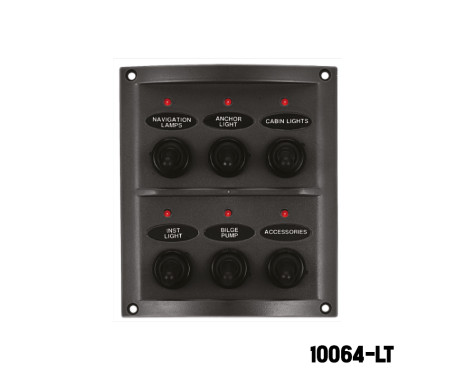 SWITCH PANEL 10064-BKLT