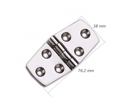 HINGES SS 1.5 x 3" 80183-01