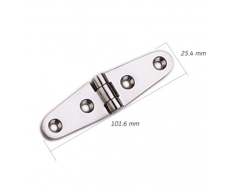 HINGES STRAP SS 4X1" 80180-01