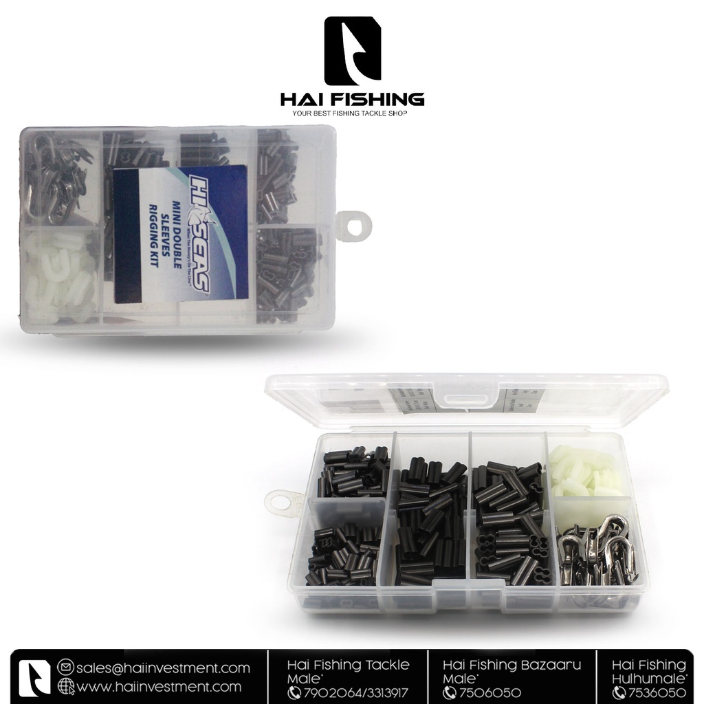 HI-SEAS MINI DB SLEEVES RIGGING KIT 350PC TKB00002