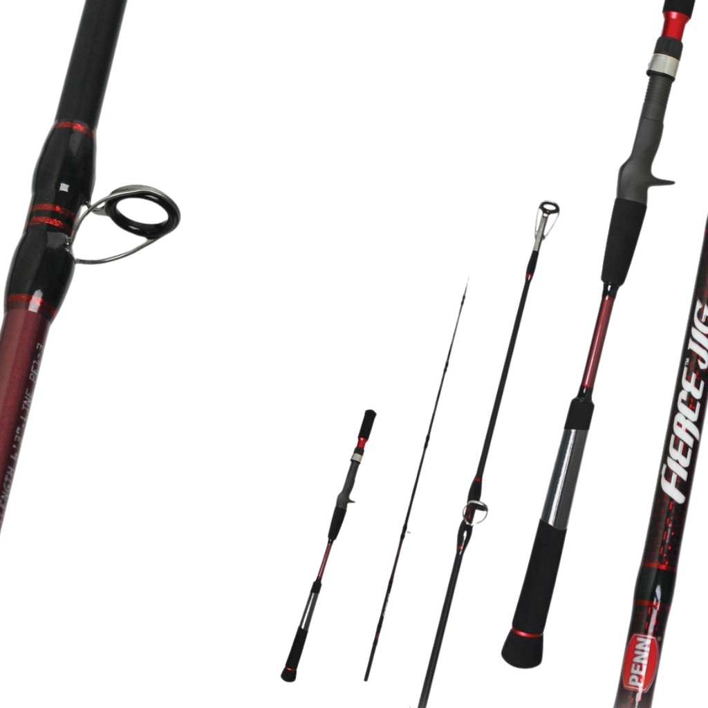 PENN FIERCE OVERHEAD JIG ROD-FJC632PE3 TH(20)