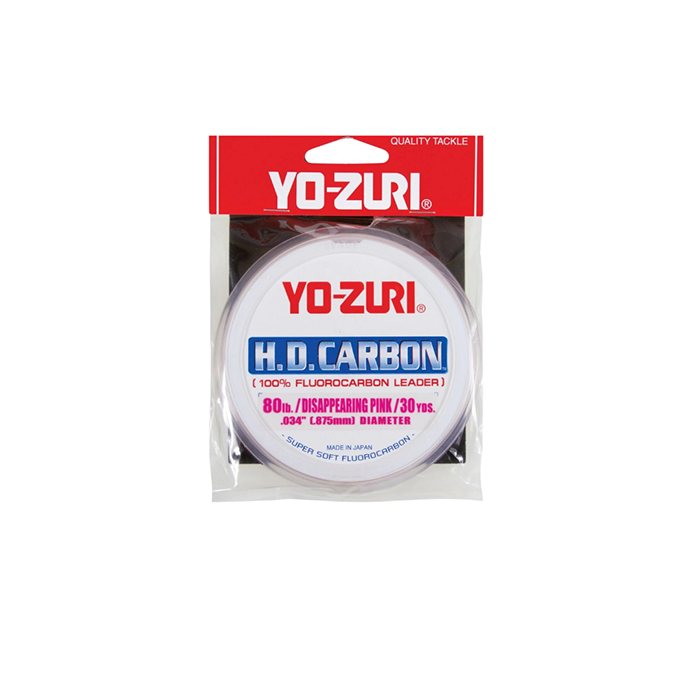 YO-ZURI HD CARBON PINK 15LB 30Y