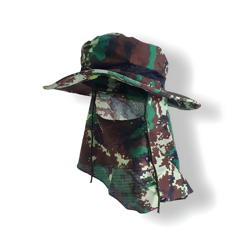 ARMY CAP ROUND WITH NACK AND FACE