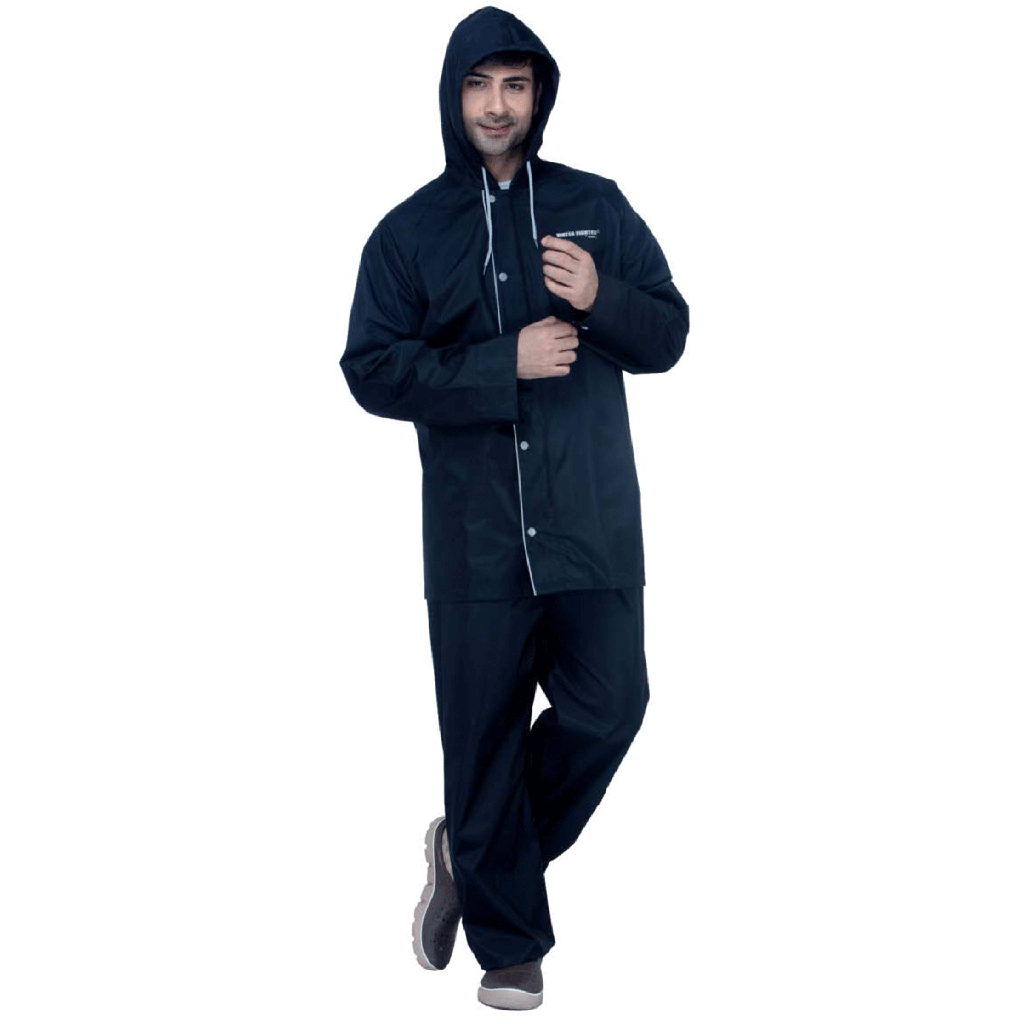 RAIN COAT WF211 BLACK