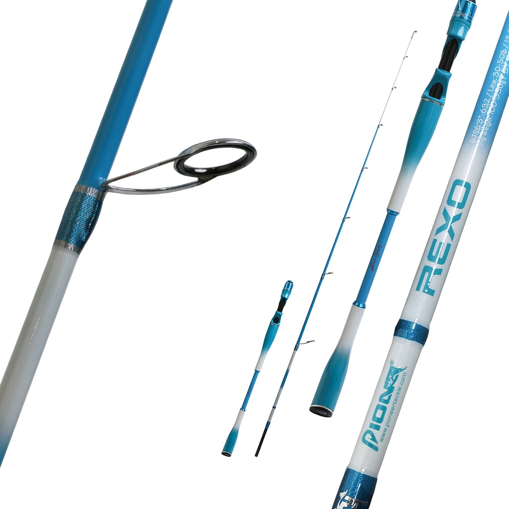 PIO REXO LIGHT JIGGING ROD (BLUE)
