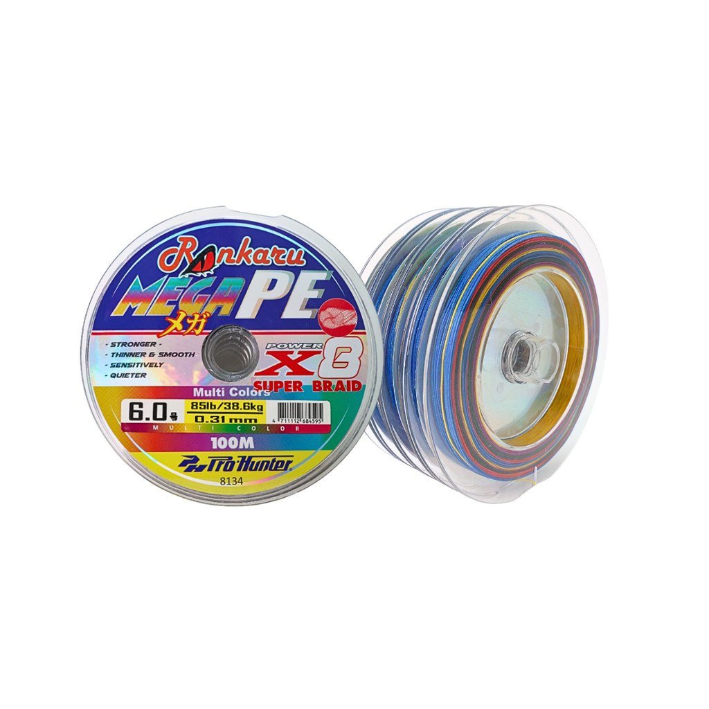 PH RANKARU MEGA MULTI COLOUR PE LINE 12 X 100M