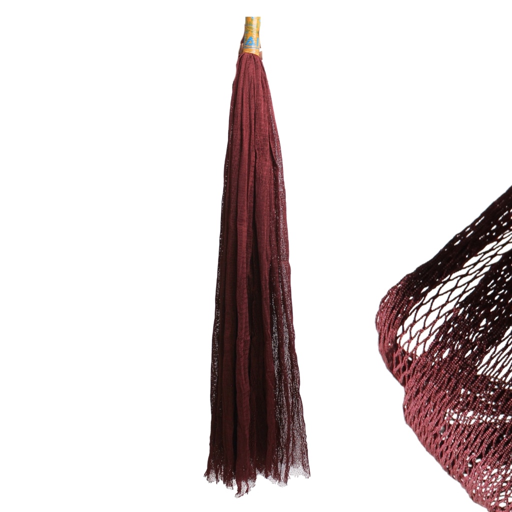HF KNOTLESS RASCHEL FISHING NET 110D/5 7.5MM 1200MD X 100M