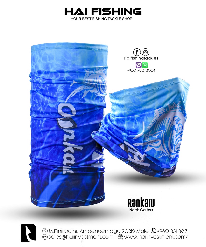 RANKARU BLUE FACE SHIELD