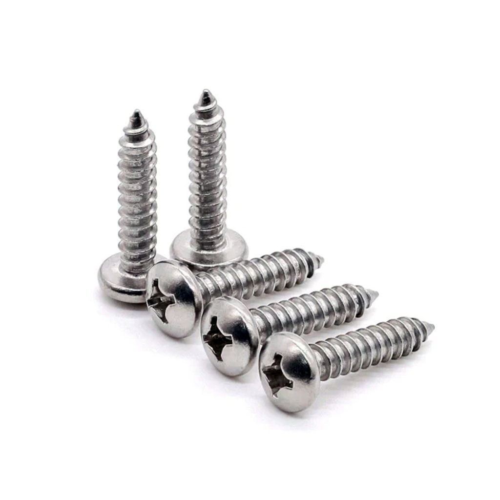 SS SCREW DIN 7981 PAN PHILIPS M4.8 X 38