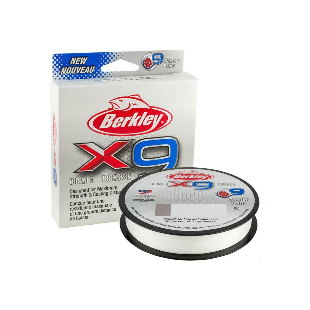 BERKLEY X9 BRAID TRESSE