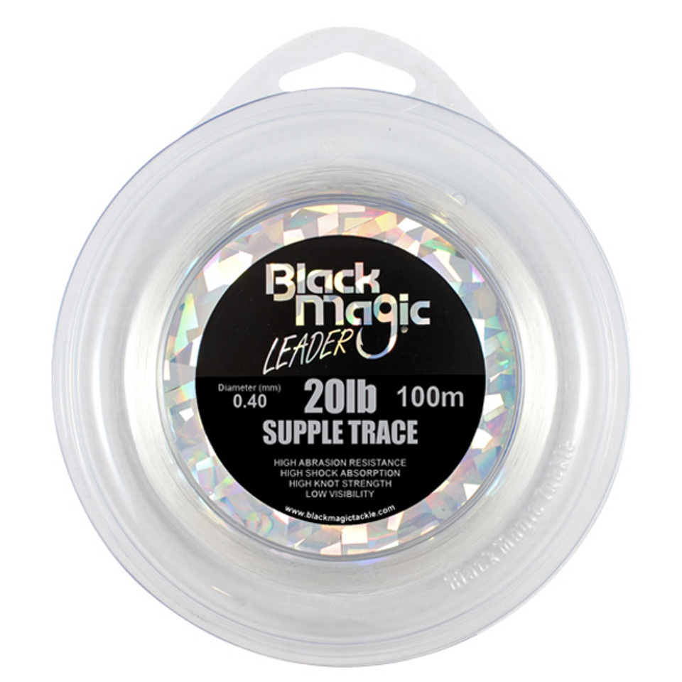 BLACK MAGIC SUPPLE TRACE LEADER 20LB