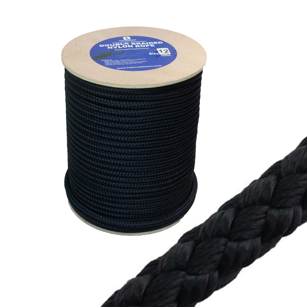 HF DOUBLE BRAIDED NYLON ROPE 100M