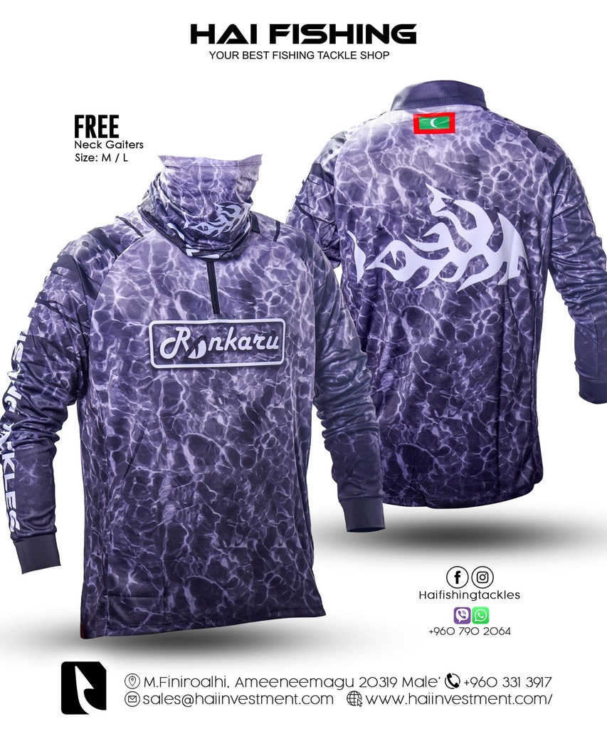 RANKARU GREY FISHING SHIRT