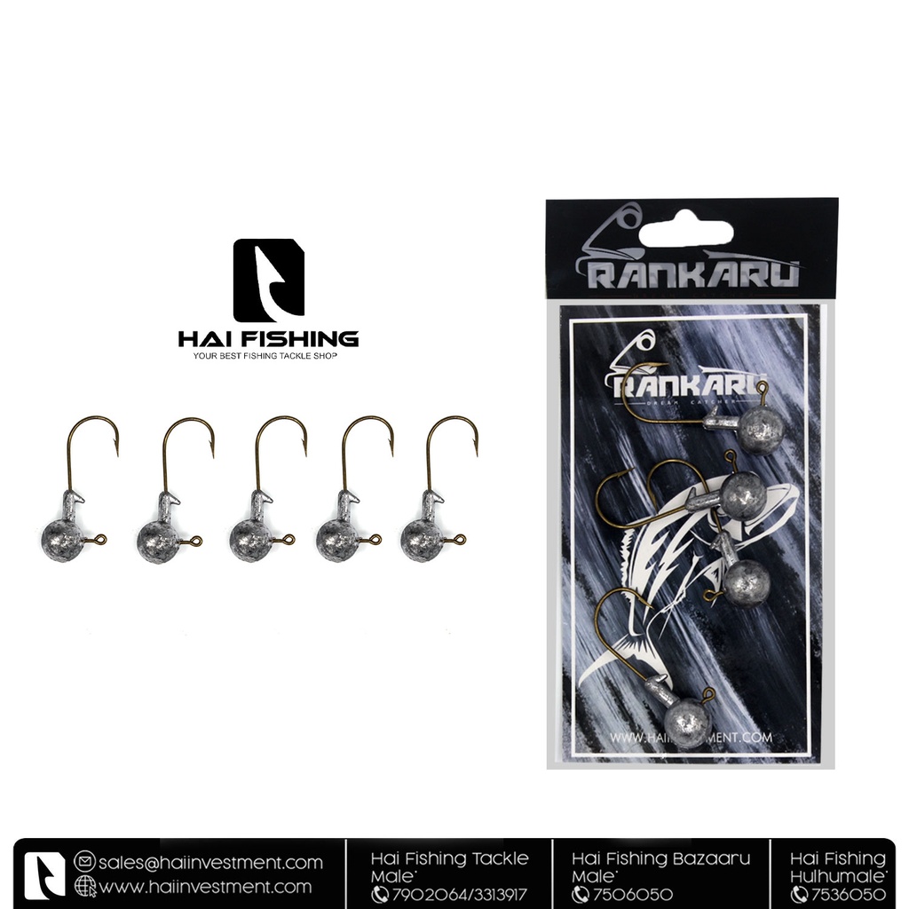 RANKARU LEAD HOOK 5PCS PKT LH-NEW