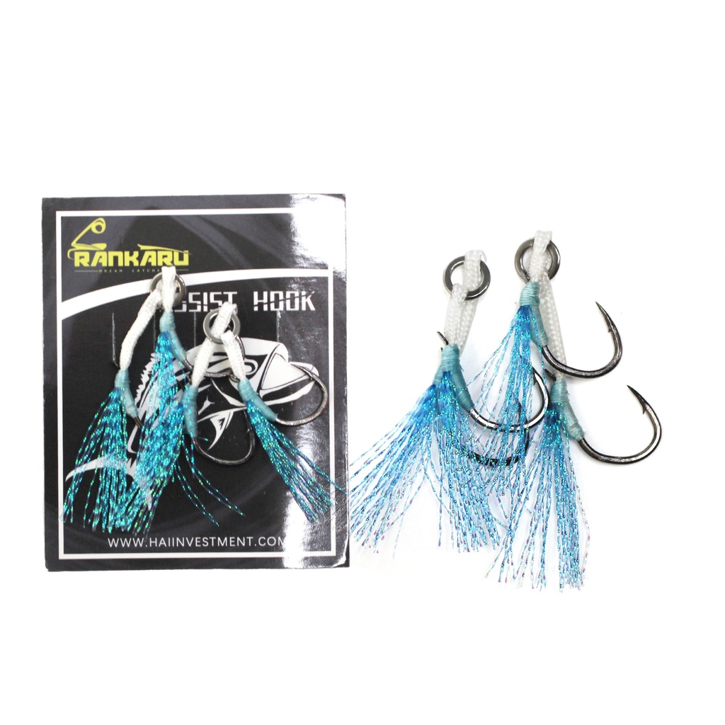 RANKARU TWIN ASIST HOOK 2PCS PKT AH-40