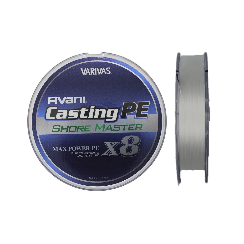 VARIVAS AVANI CASTING SHORE MASTER MAX POWER X8 PE2 200M 33LB