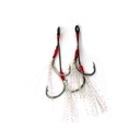 PROHUNTER H&L- WIRE ASSIST HOOK 110LBS #1 10+20MM -