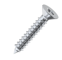 SCREW SS FLAT #12 X 2"