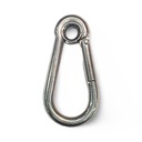 SNAP HOOK WITH RING SS 316