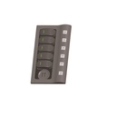 PLASTIC  SWITCH  PANEL , 5 GANG+ 1XUSB 10325