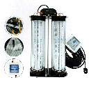 LED UNDERWATER FISHING LIGHT 6000W  220V WHITE LFL-60WA22-01 80M